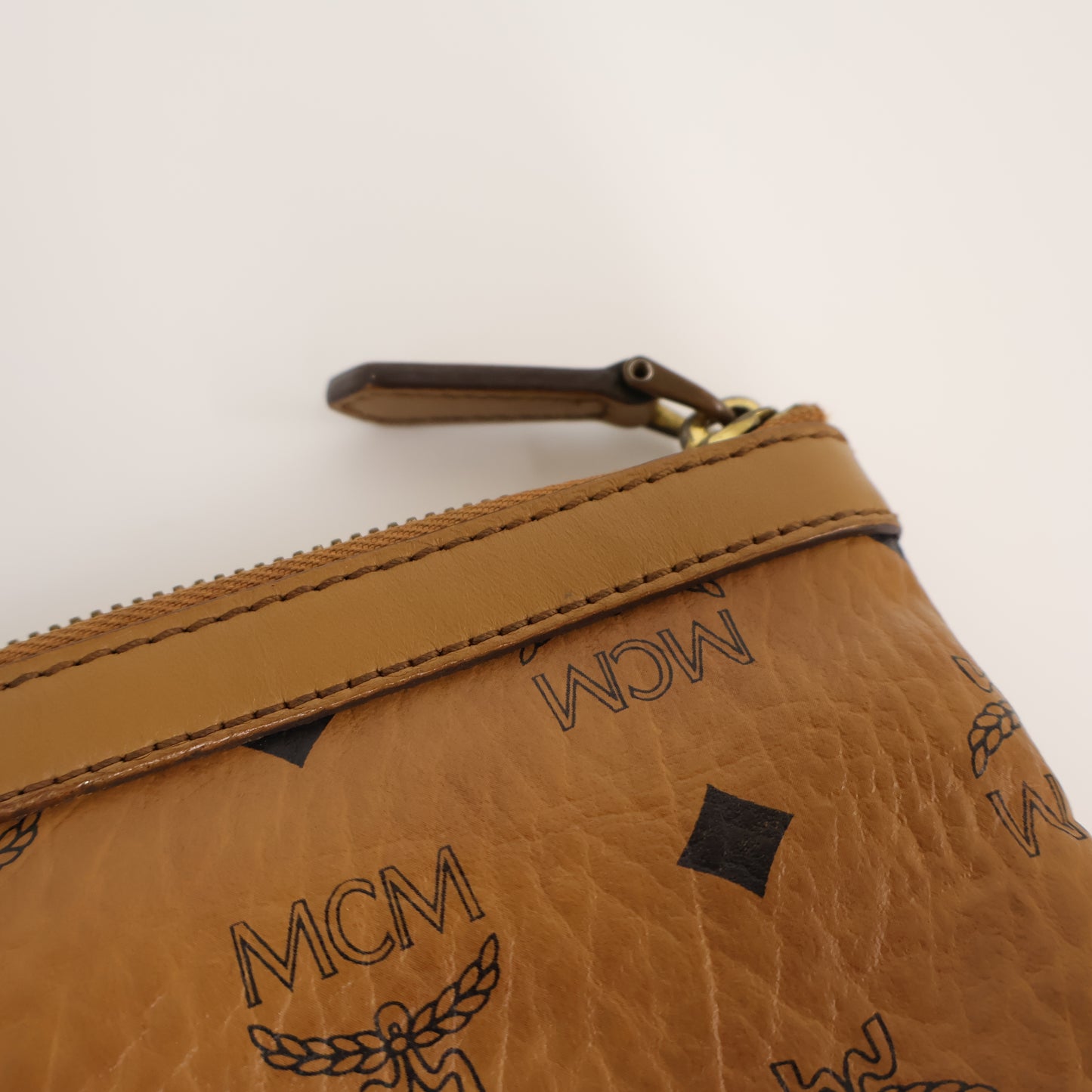 MCM Clutch Bag Brown