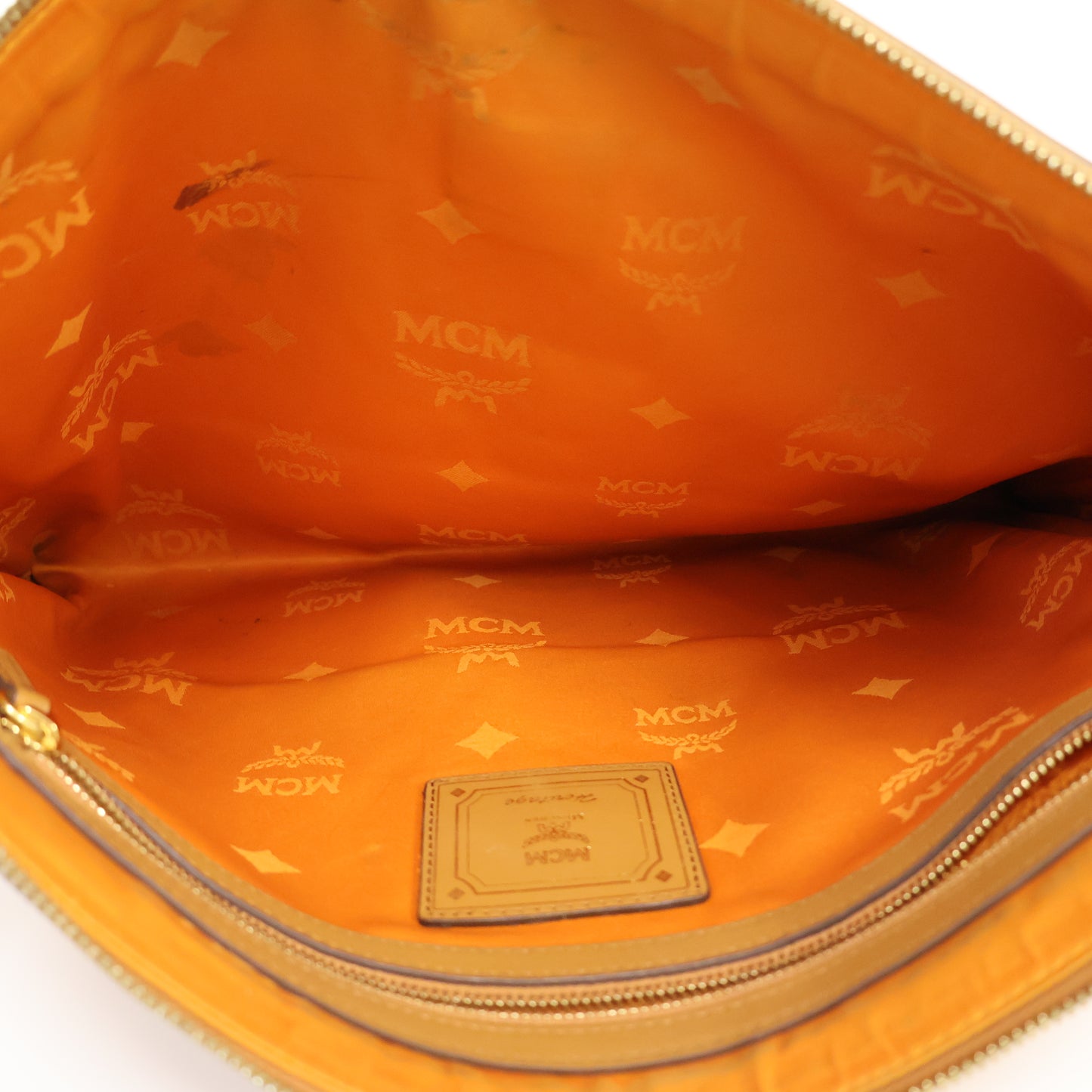 MCM Clutch Bag Brown