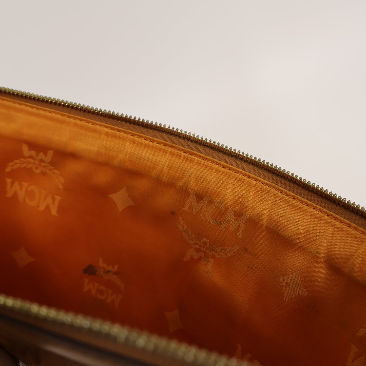 MCM Clutch Bag Brown