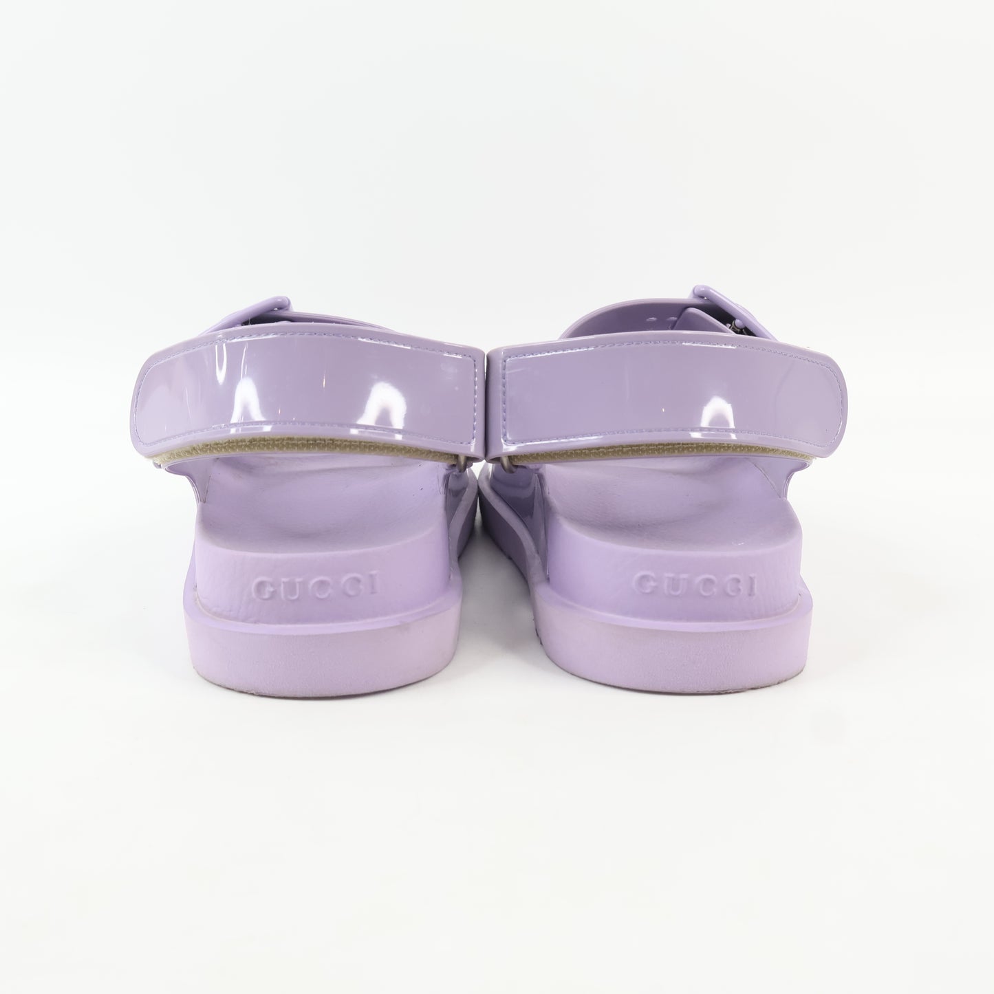 Gucci Sandals Rubber Violet 38