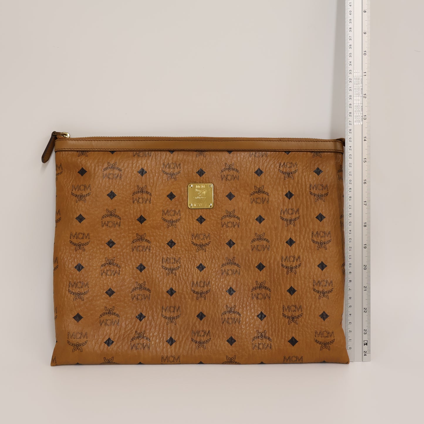 MCM Clutch Bag Brown