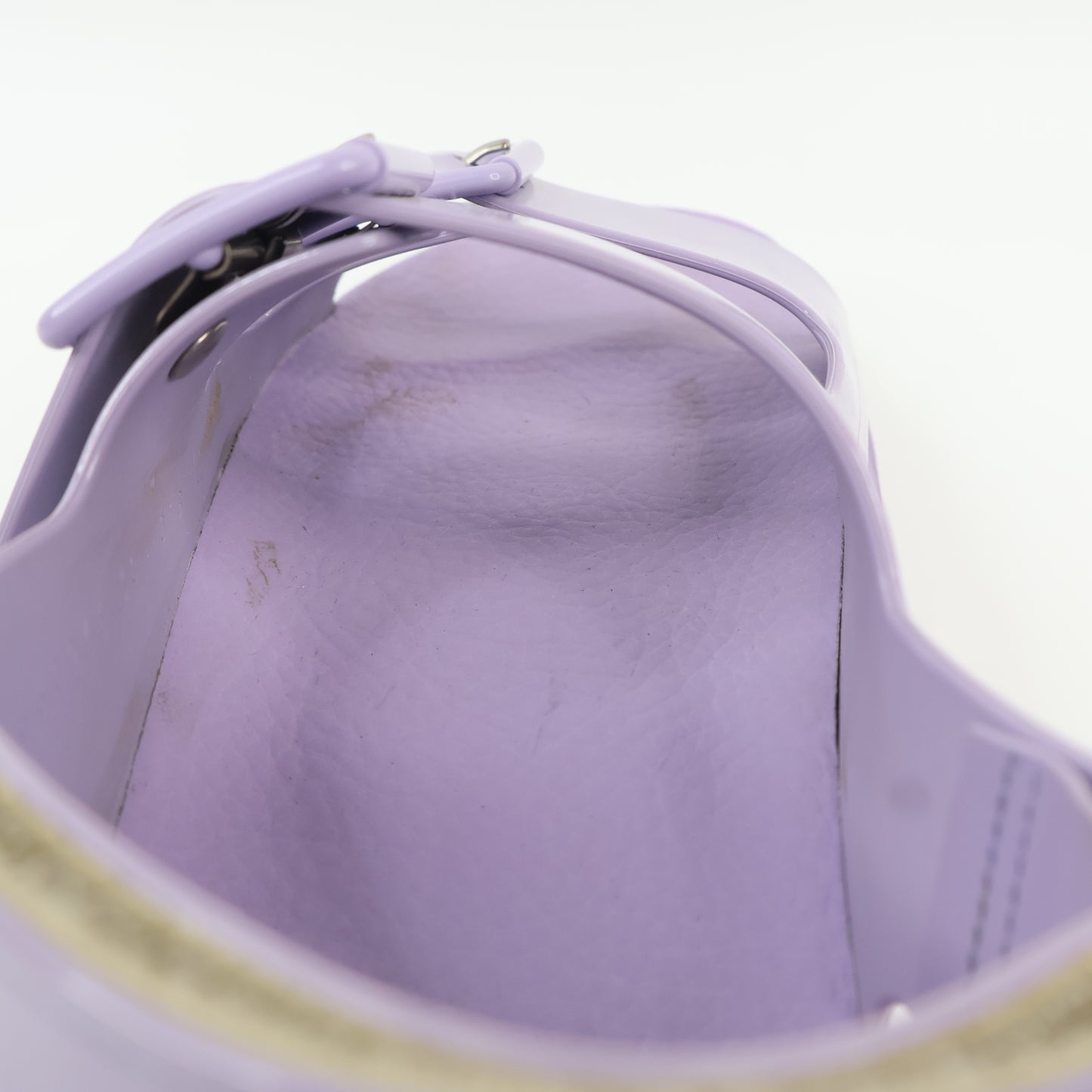 Gucci Sandals Rubber Violet 38