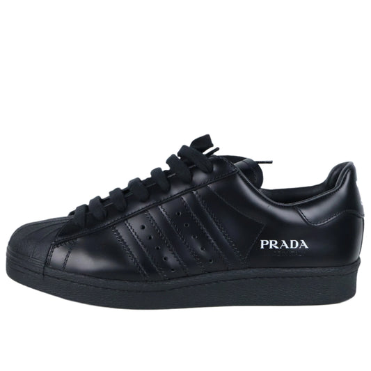 Prada x Adidas Superstar Sneakers Black