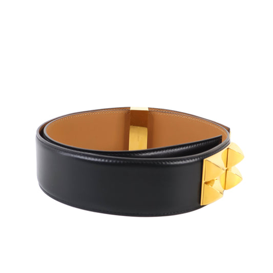 Hermes Belt CDC Black GHW