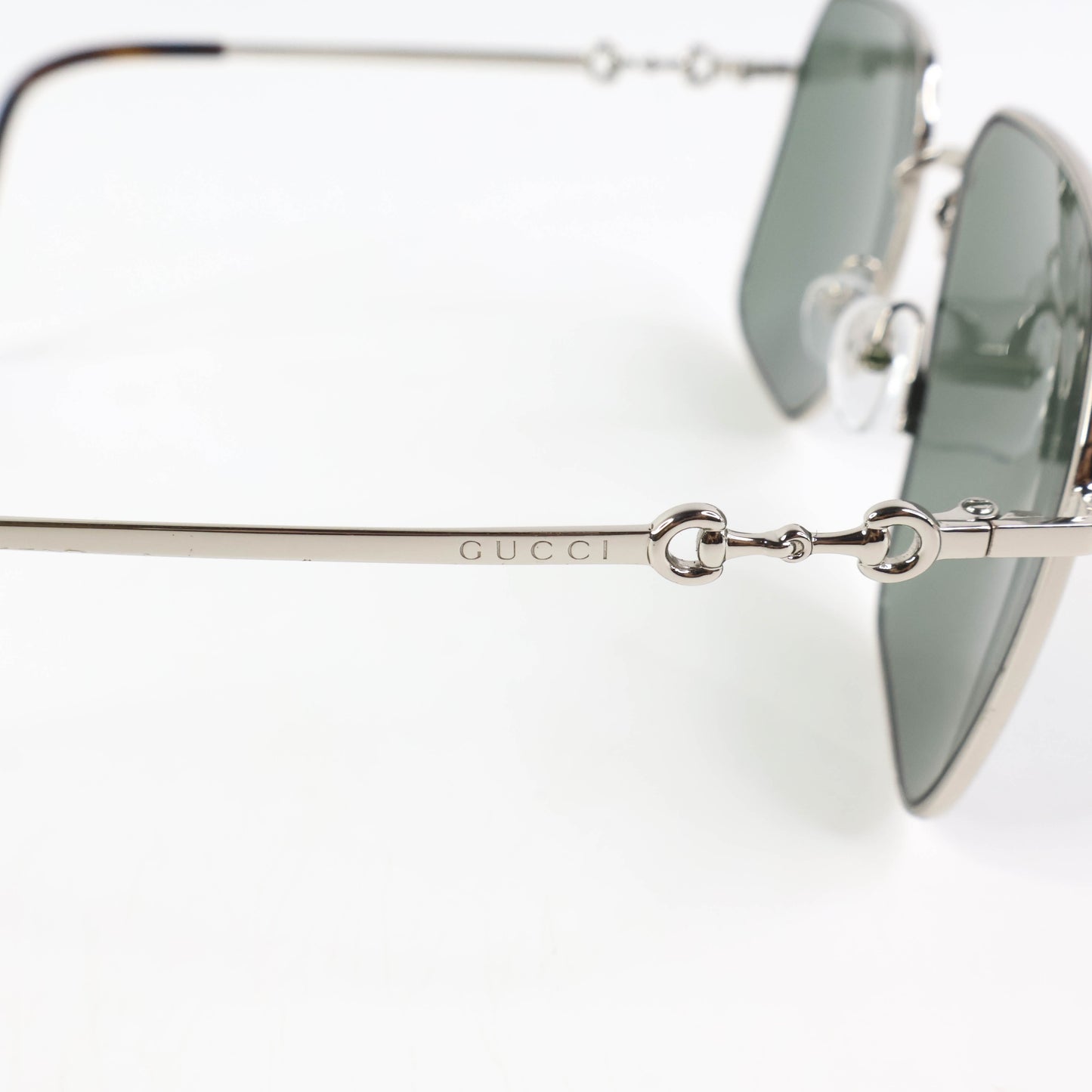 Gucci Horsebit Sunglasses Silver