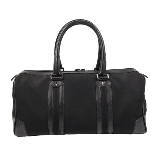 Gucci Boston Bag Nylon/Leather Black