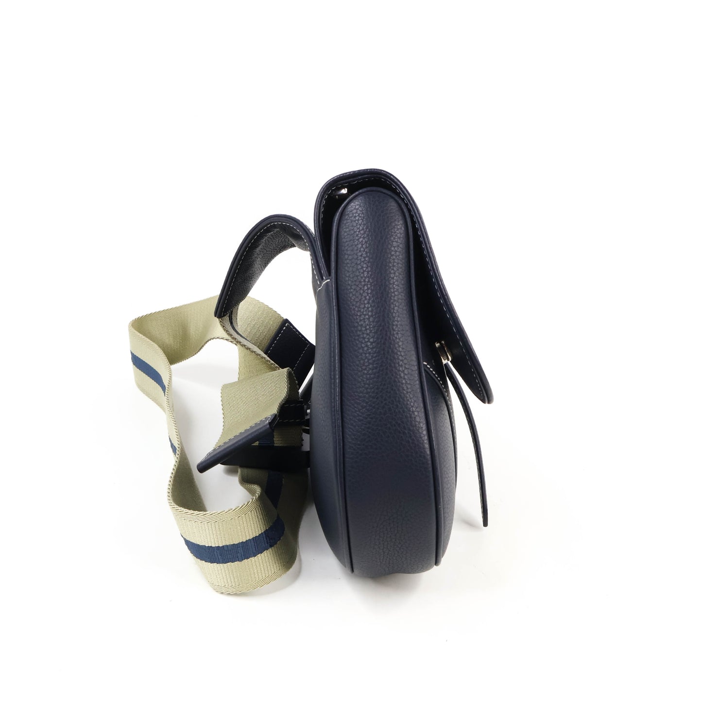 Christian Dior Saddle Men Navy Leather