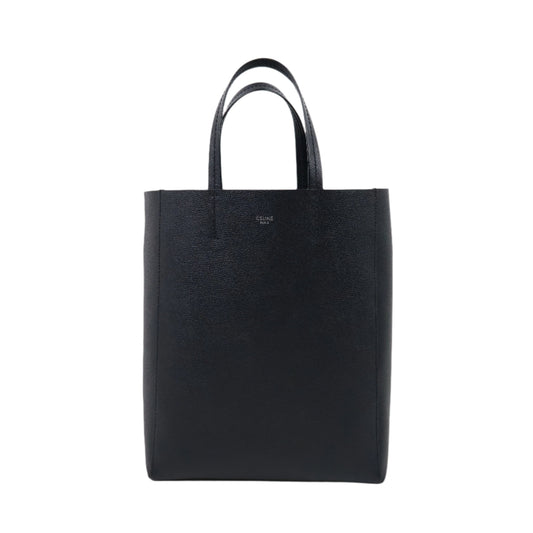 Celine Small Cabas Graine Calfskin Black