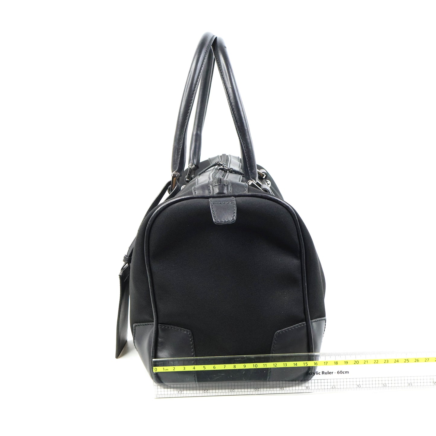Gucci Boston Bag Nylon/Leather Black