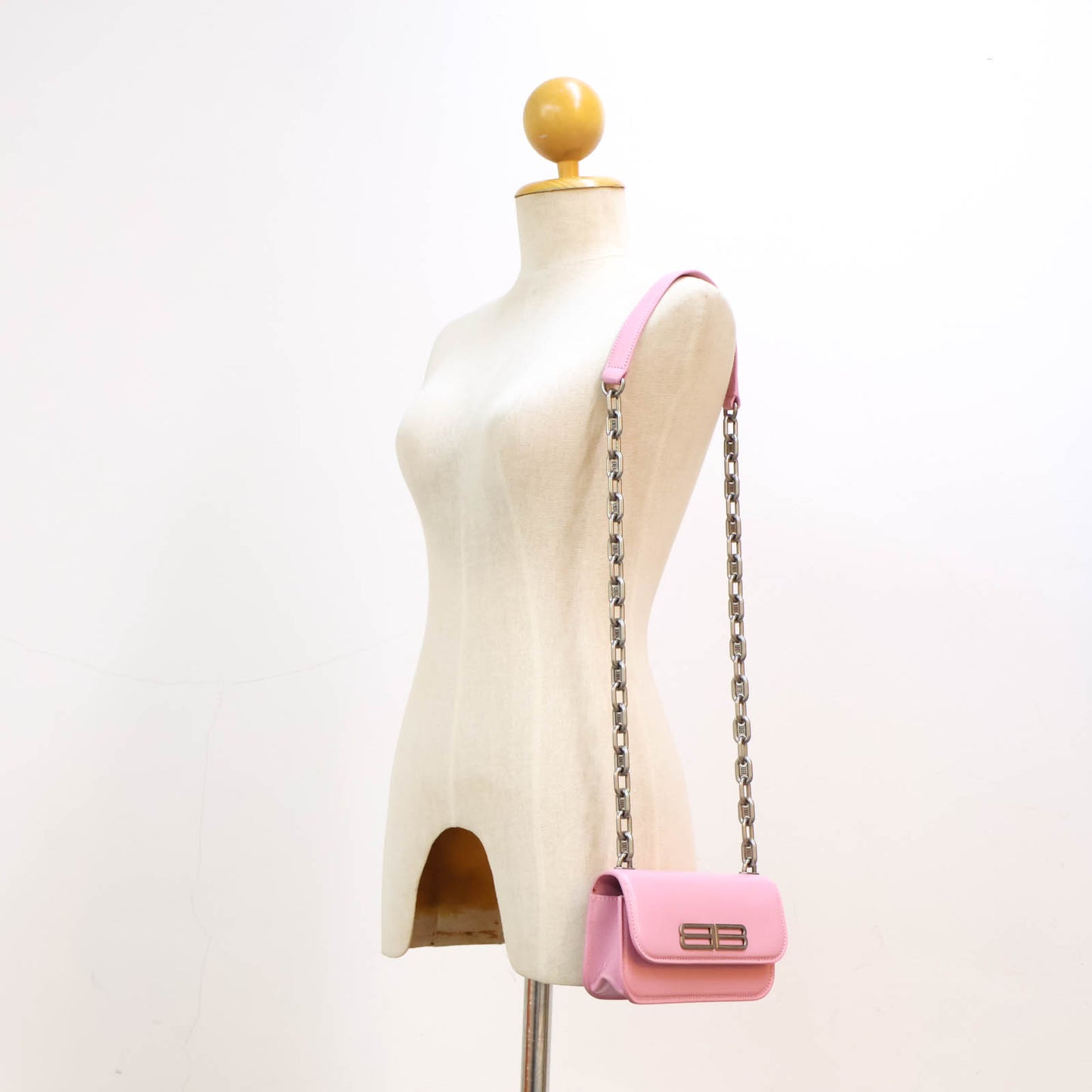Balenciaga Gossip Crossbody Bag Pink