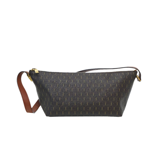 Saint Laurent Le Monogram Logo Brown