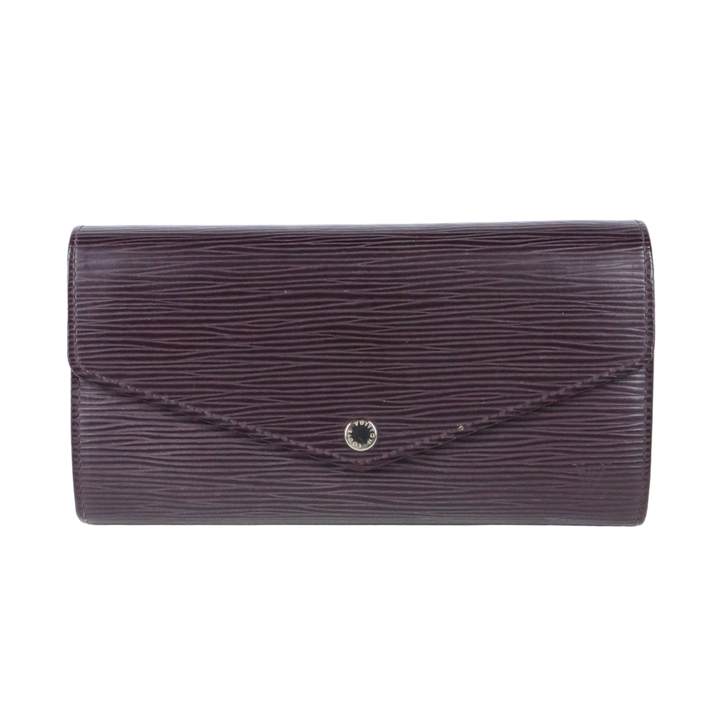 Louis Vuitton Long Wallet Epi Purple