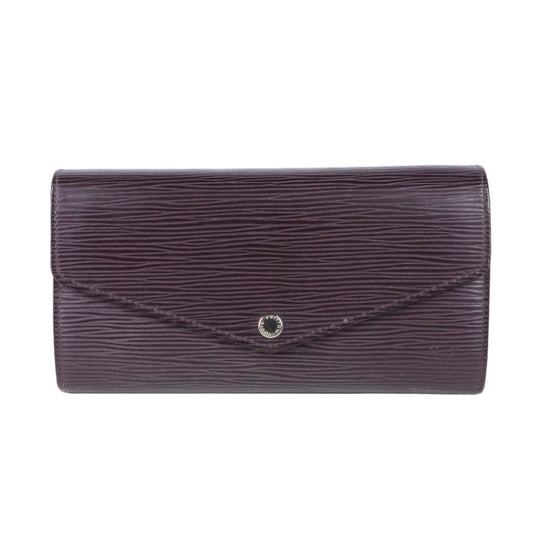 Louis Vuitton Long Wallet Epi Purple