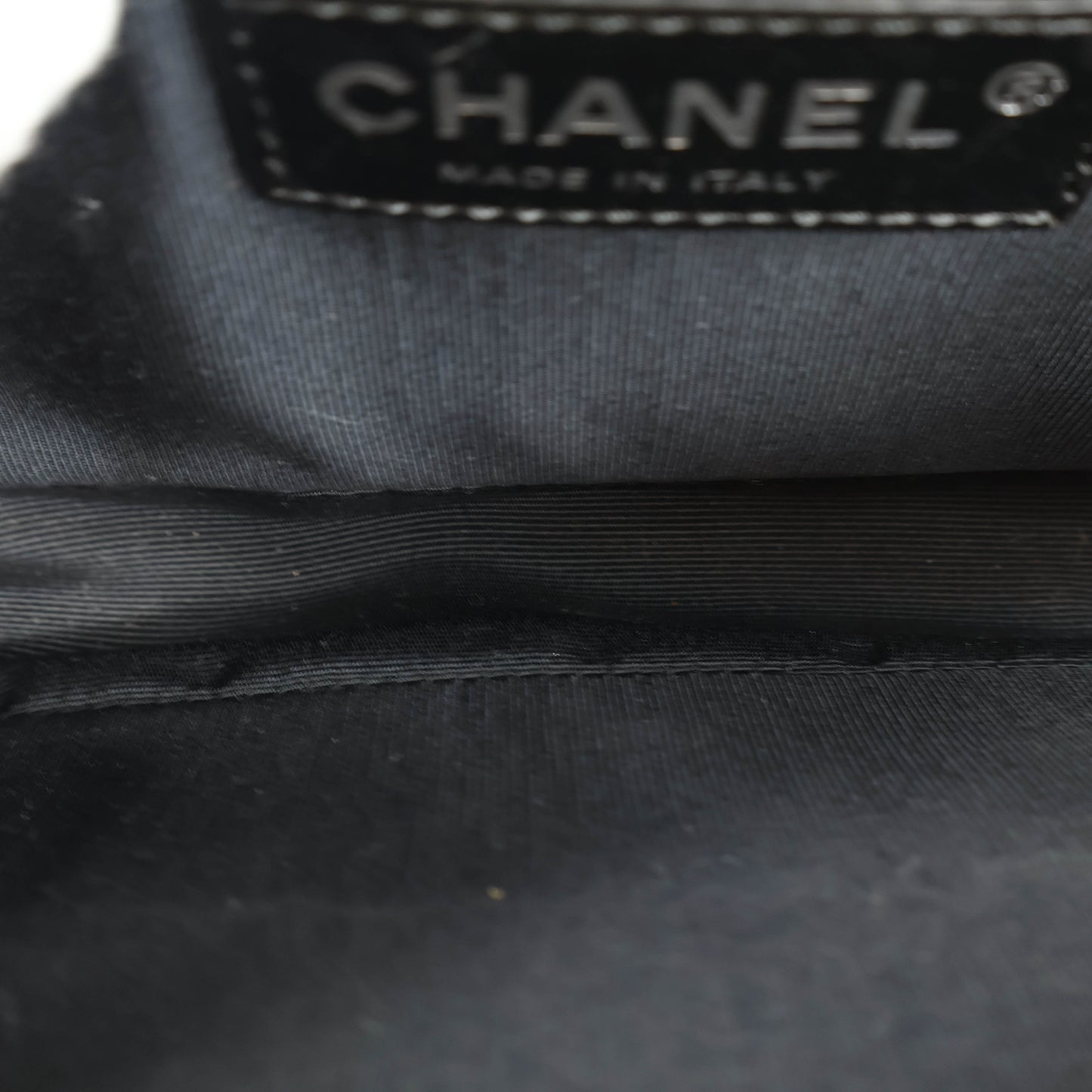 Chanel Boy 8" Brown Black