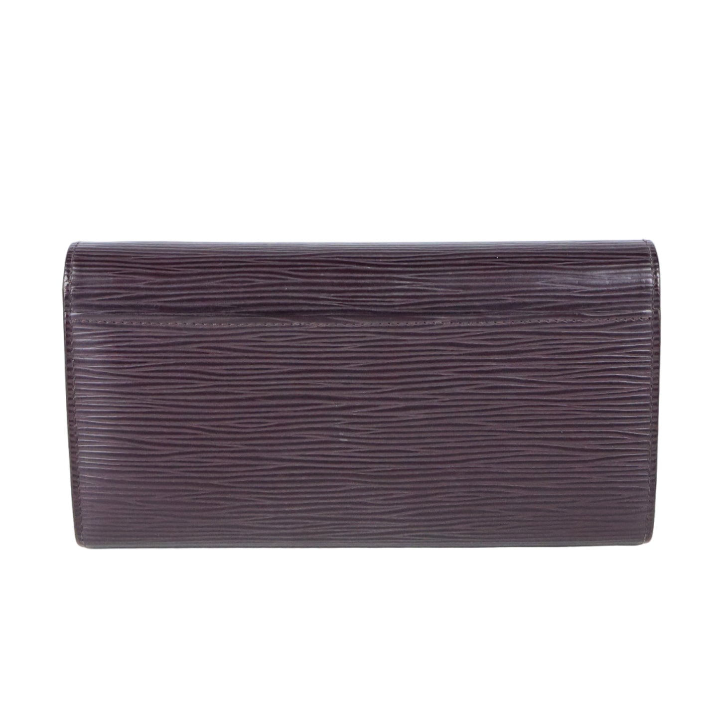 Louis Vuitton Long Wallet Epi Purple