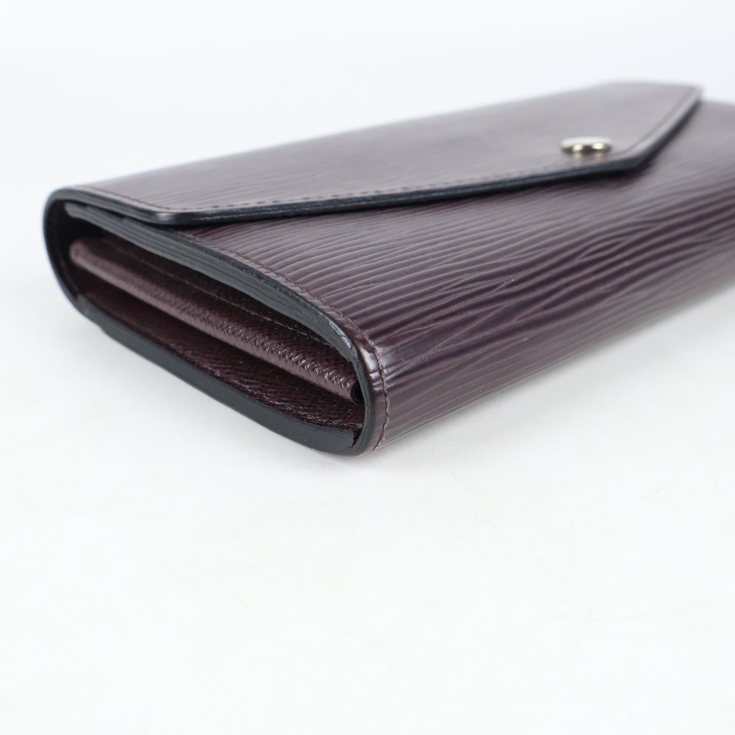 Louis Vuitton Long Wallet Epi Purple