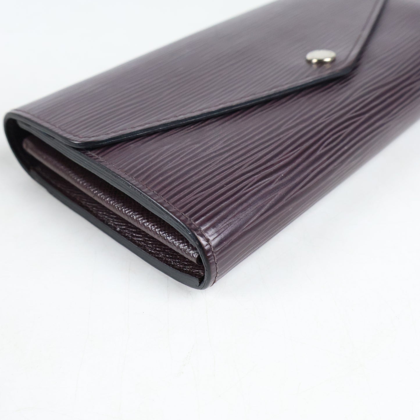 Louis Vuitton Long Wallet Epi Purple