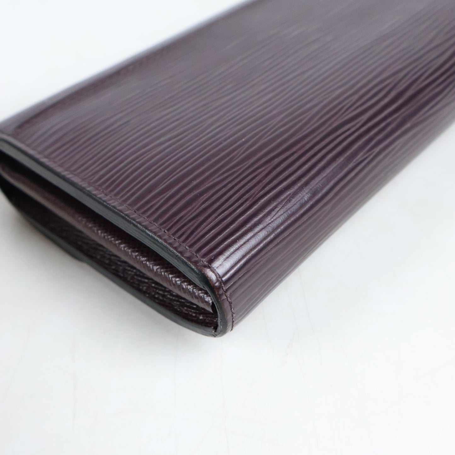 Louis Vuitton Long Wallet Epi Purple