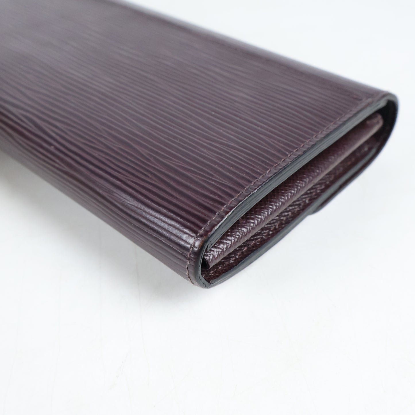 Louis Vuitton Long Wallet Epi Purple