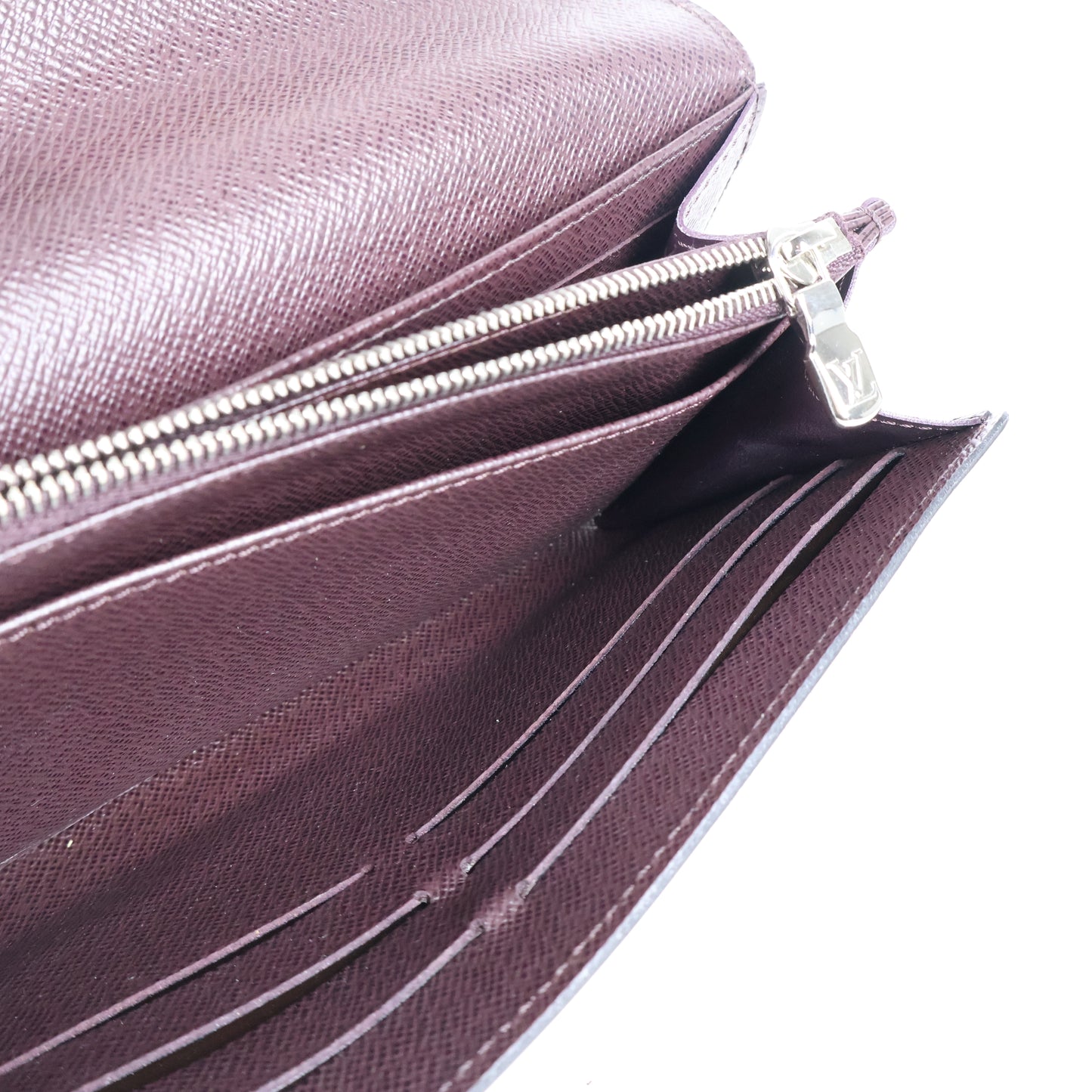 Louis Vuitton Long Wallet Epi Purple