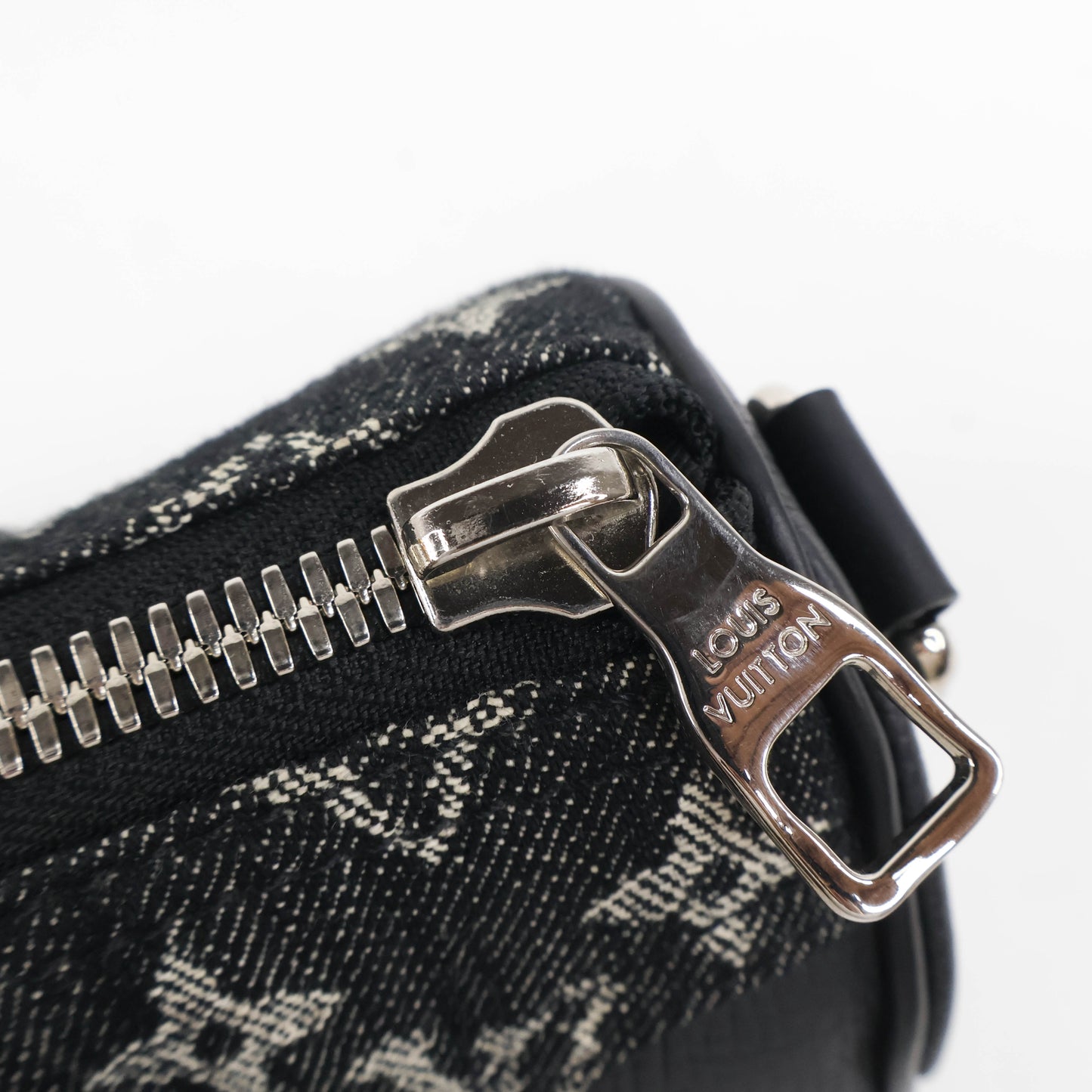 Louis Vuitton x Nigo Keepall XS Denim Monogram Black