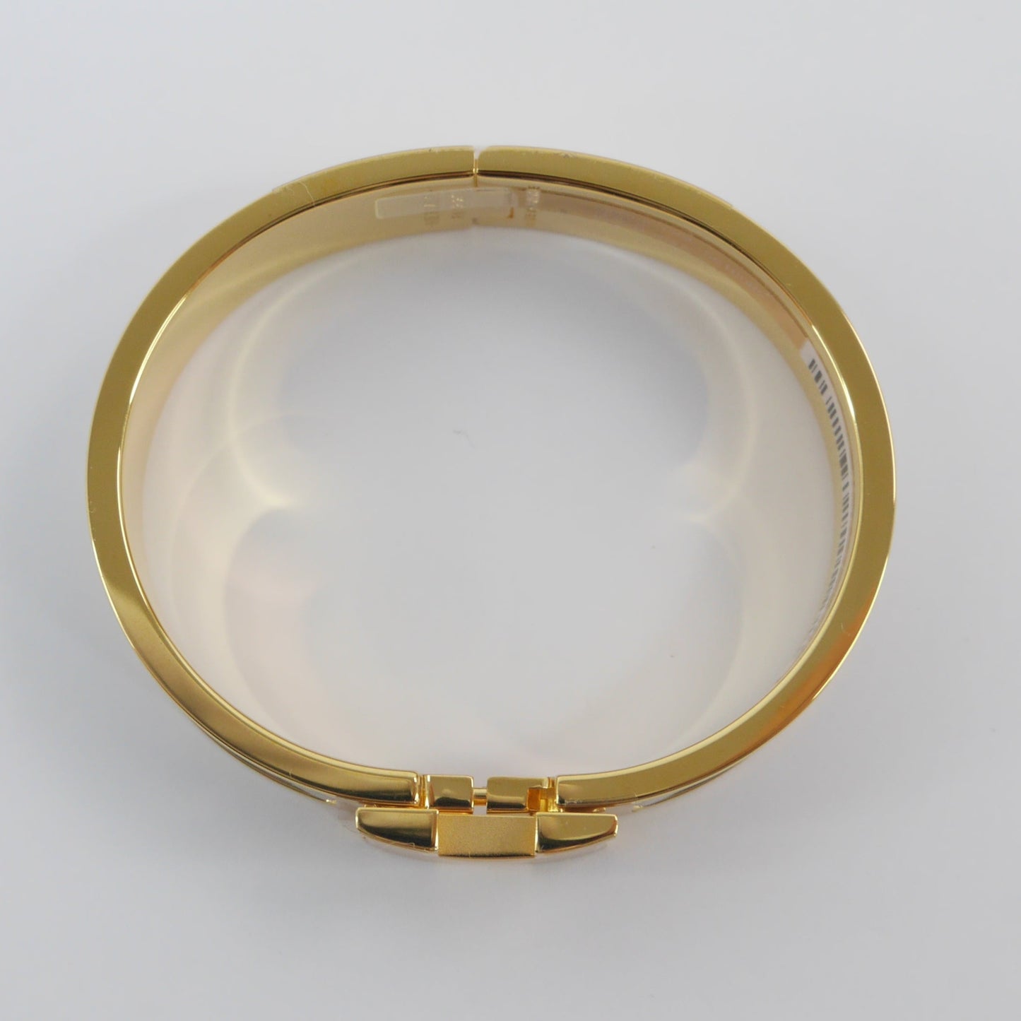 Hermes Clic H Bracelet Marron Glace GHW