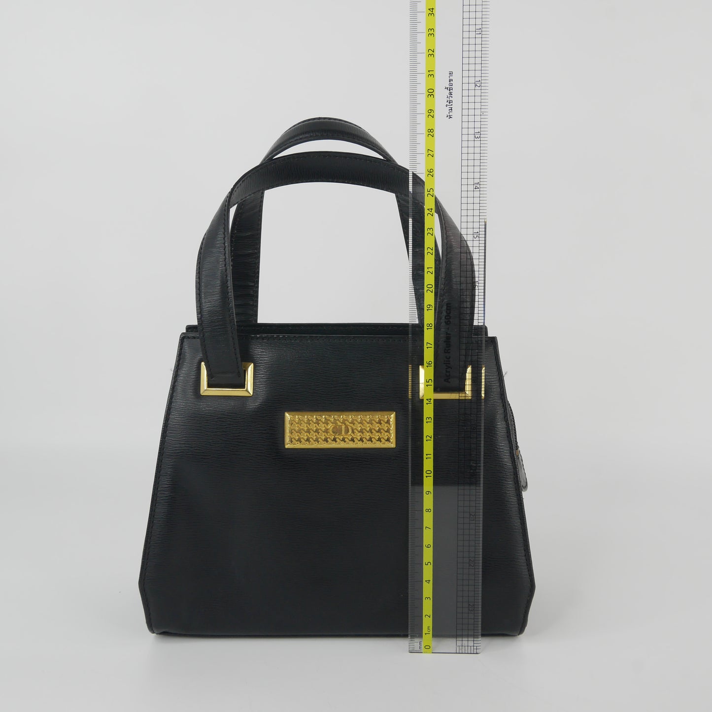 Christian Dior Handbag Black Vintage