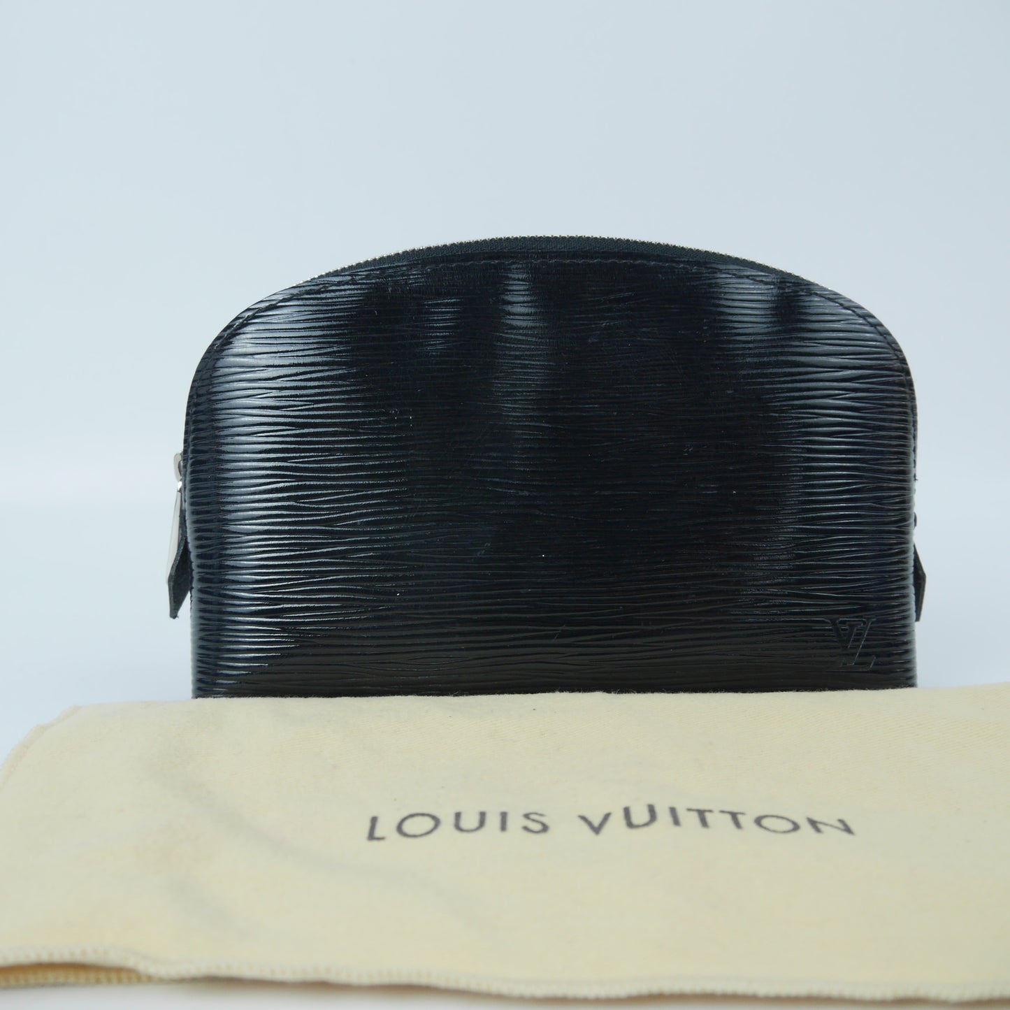Louis Vuitton Cosmetic Pouch Epi Black