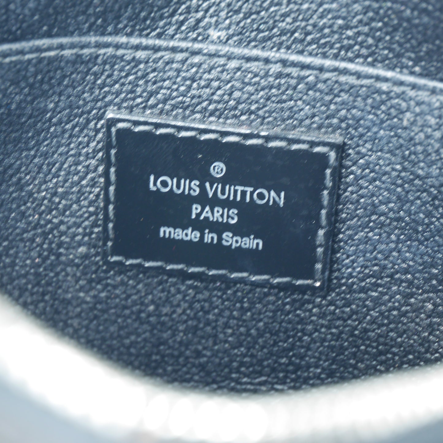 Louis Vuitton Cosmetic Pouch Epi Black