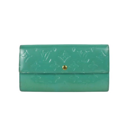 Louis Vuitton Long Wallet Vernis Lagoon