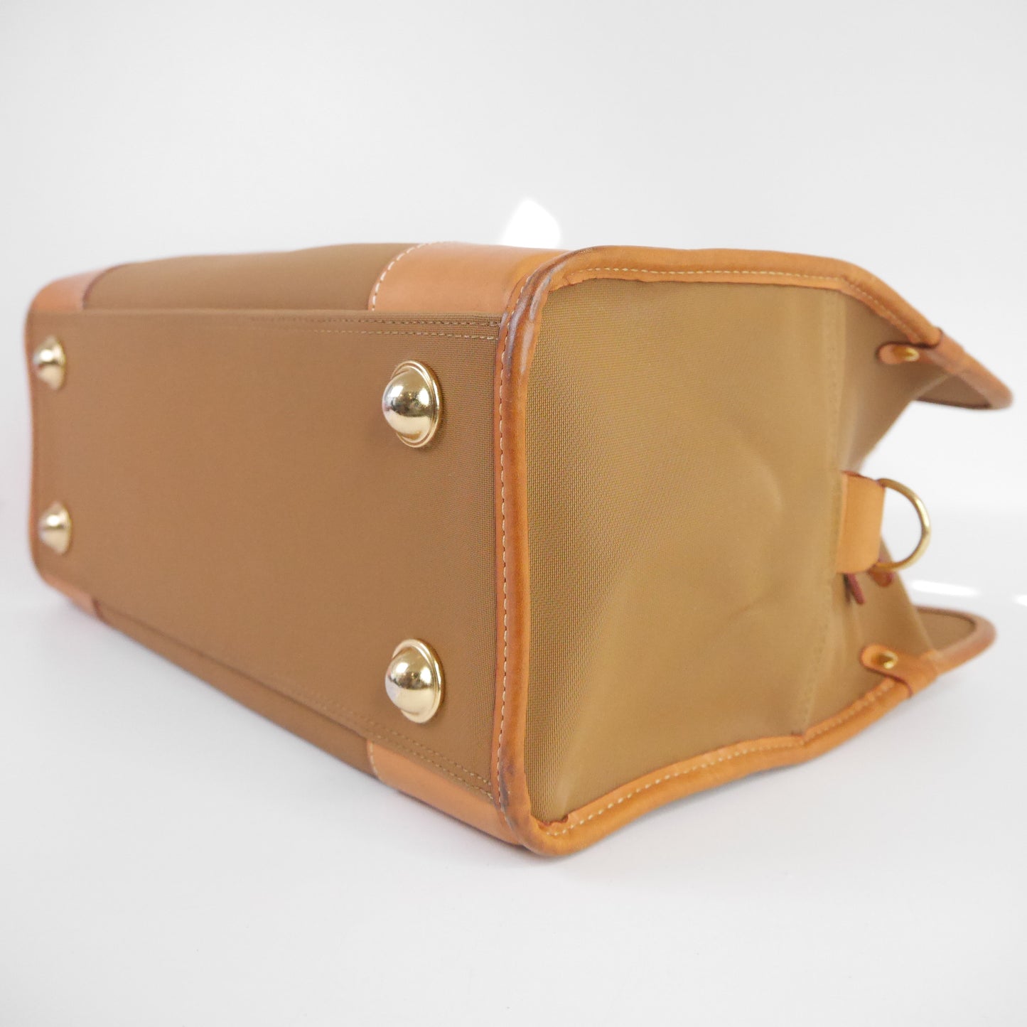 Lancel Travel Bag Canvas Brown