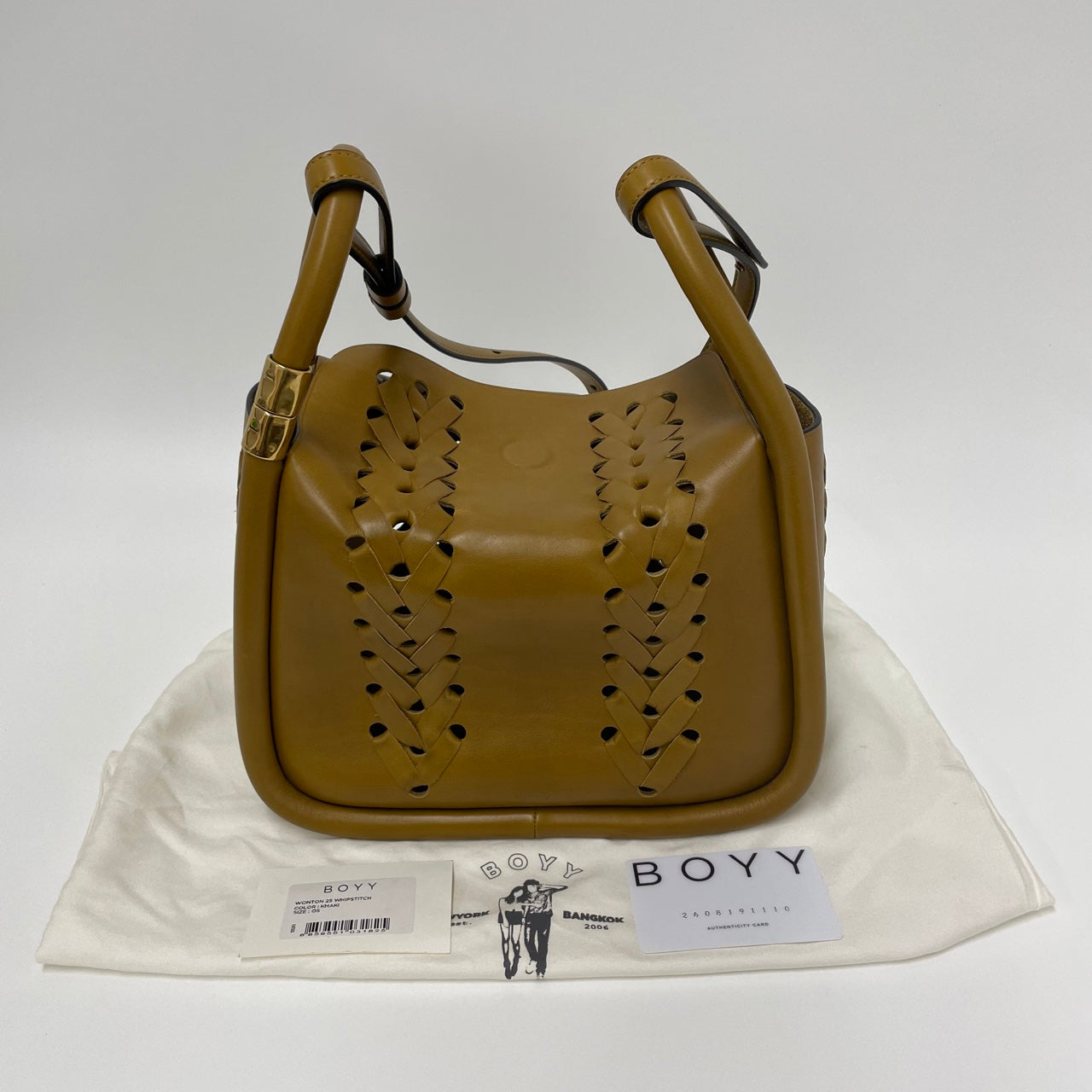 Boyy Wonton 25 Whiptitch Khaki