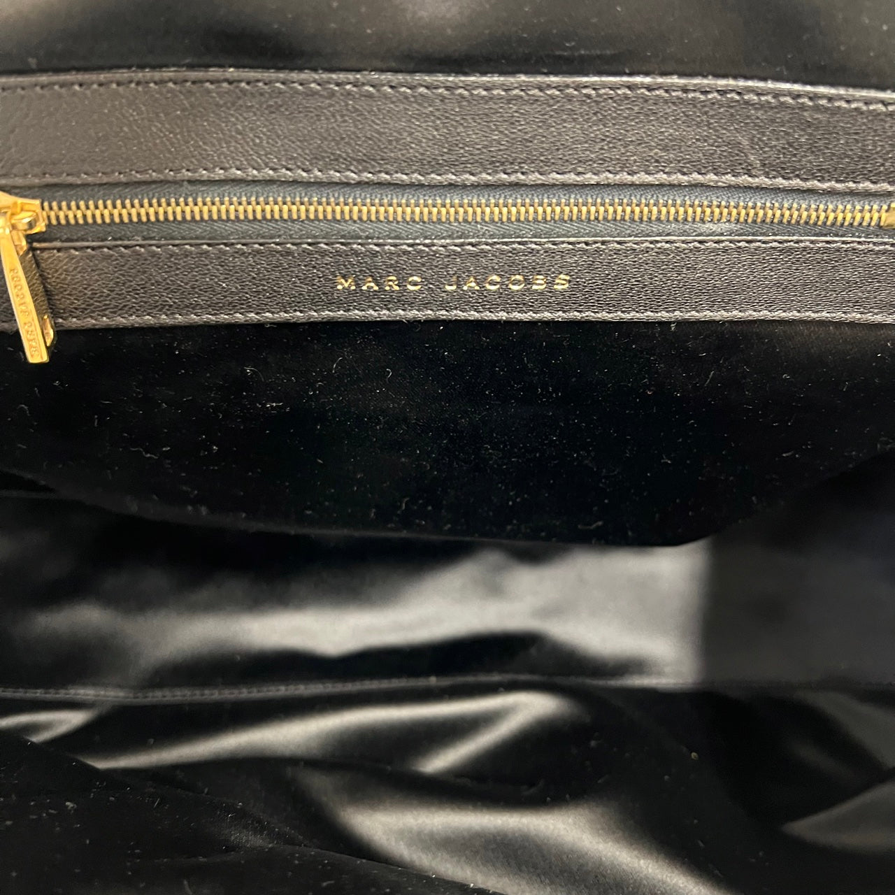 Marc Jacobs Stamp Medium Sequins Silver Blue