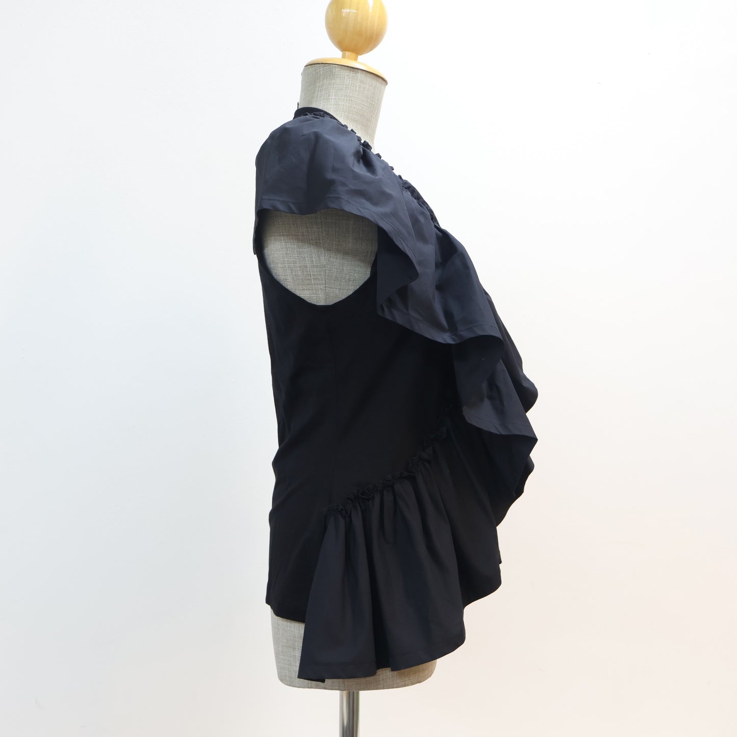 Phillip Lim Top Ruffle Cotton Jersey