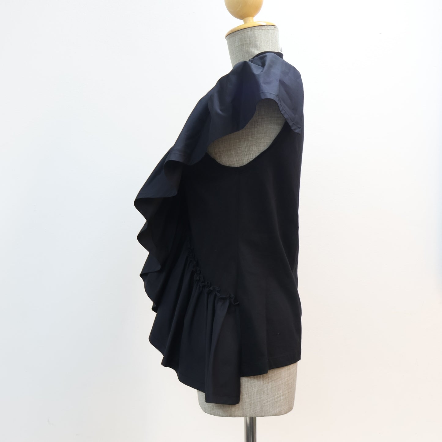 Phillip Lim Top Ruffle Cotton Jersey